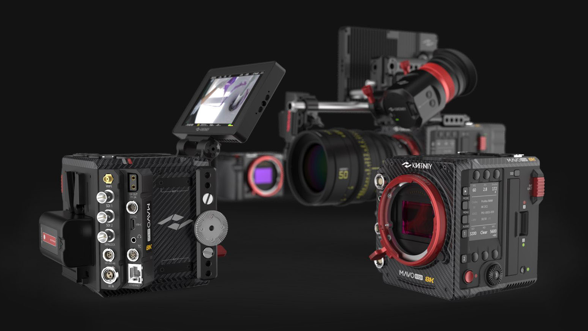 The Kinefinity MAVO Edge 8K camera. Image: Kinefinity.